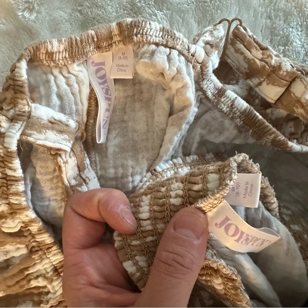 Joyspun Cotton Muslin PJ Lot - Floral, Tan, and Teal Sets sz Med - Picture 4 of 4